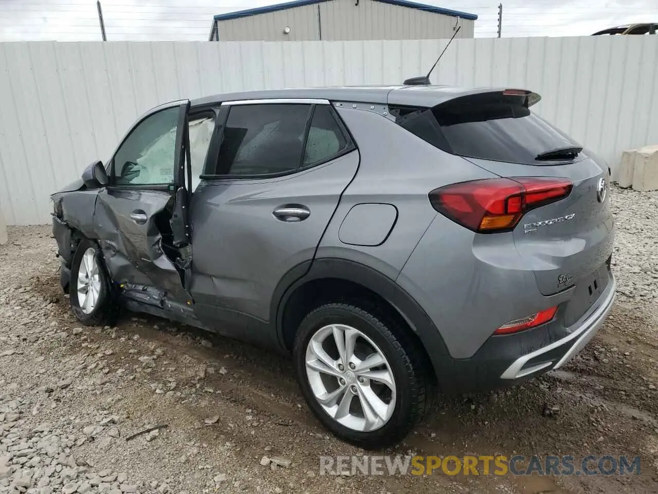 2 fotografías del automóvil dañado KL4MMCSL8NB079082 BUICK ENCORE 2022