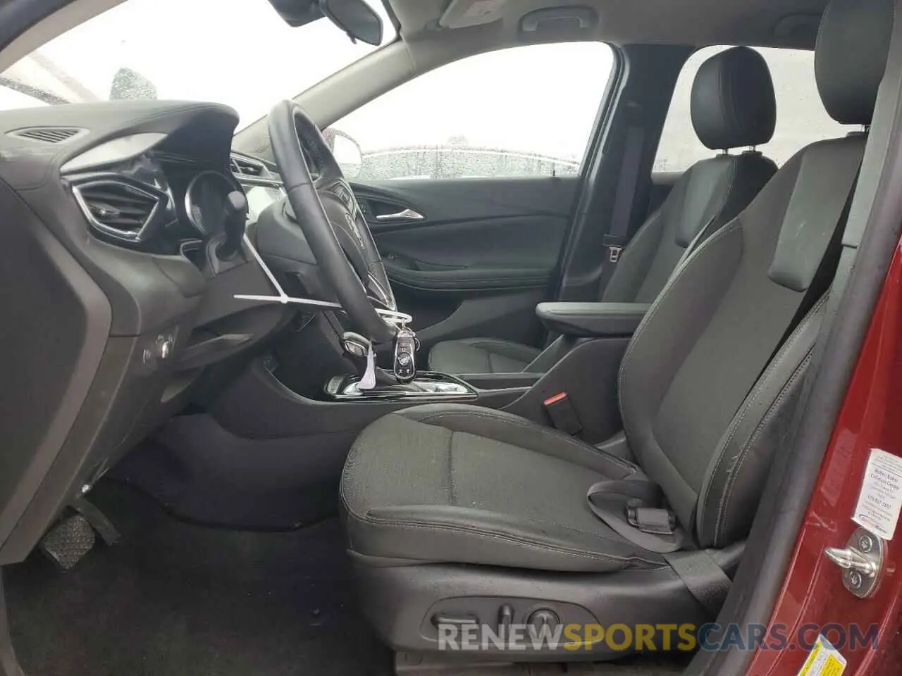 7 fotografías del automóvil dañado KL4MMDS22NB133540 BUICK ENCORE 2022