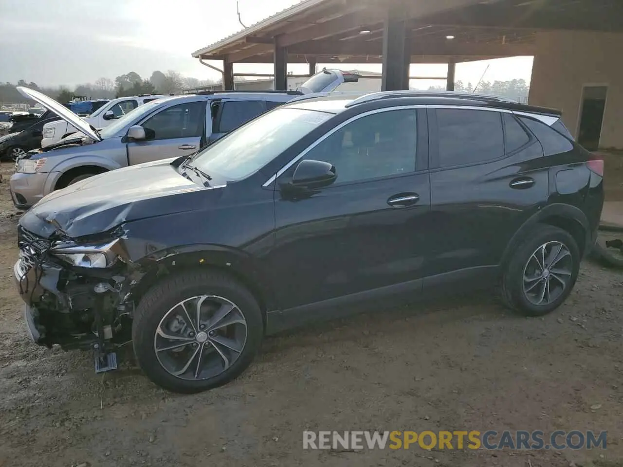 1 fotografías del automóvil dañado KL4MMDS23NB138326 BUICK ENCORE 2022