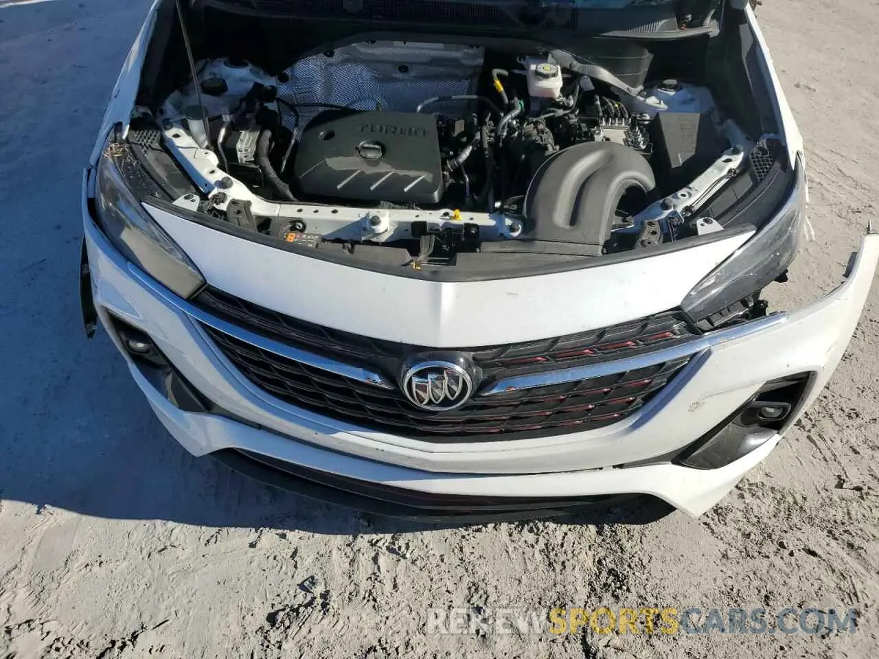 11 fotografías del automóvil dañado KL4MMDSL1NB094514 BUICK ENCORE 2022