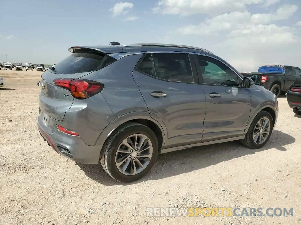 3 fotografías del automóvil dañado KL4MMDSL2NB116455 BUICK ENCORE 2022