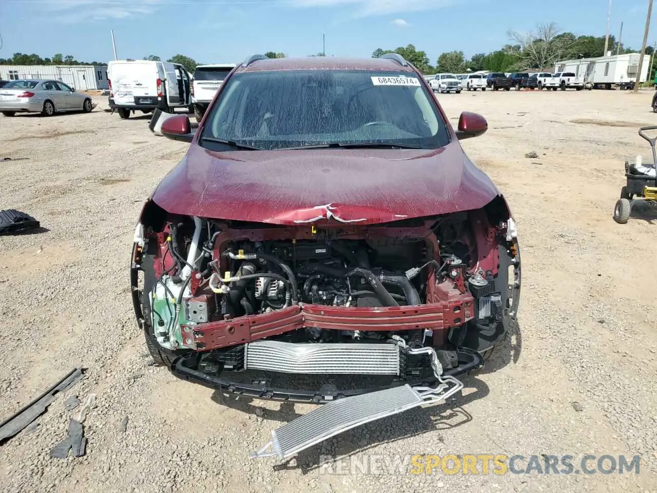 5 fotografías del automóvil dañado KL4MMDSL3NB148069 BUICK ENCORE 2022