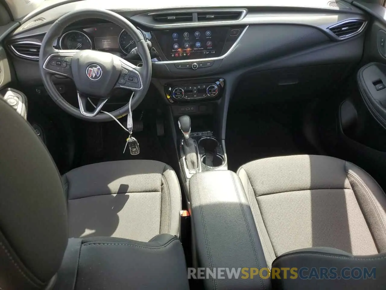 8 fotografías del automóvil dañado KL4MMDSL3NB148069 BUICK ENCORE 2022