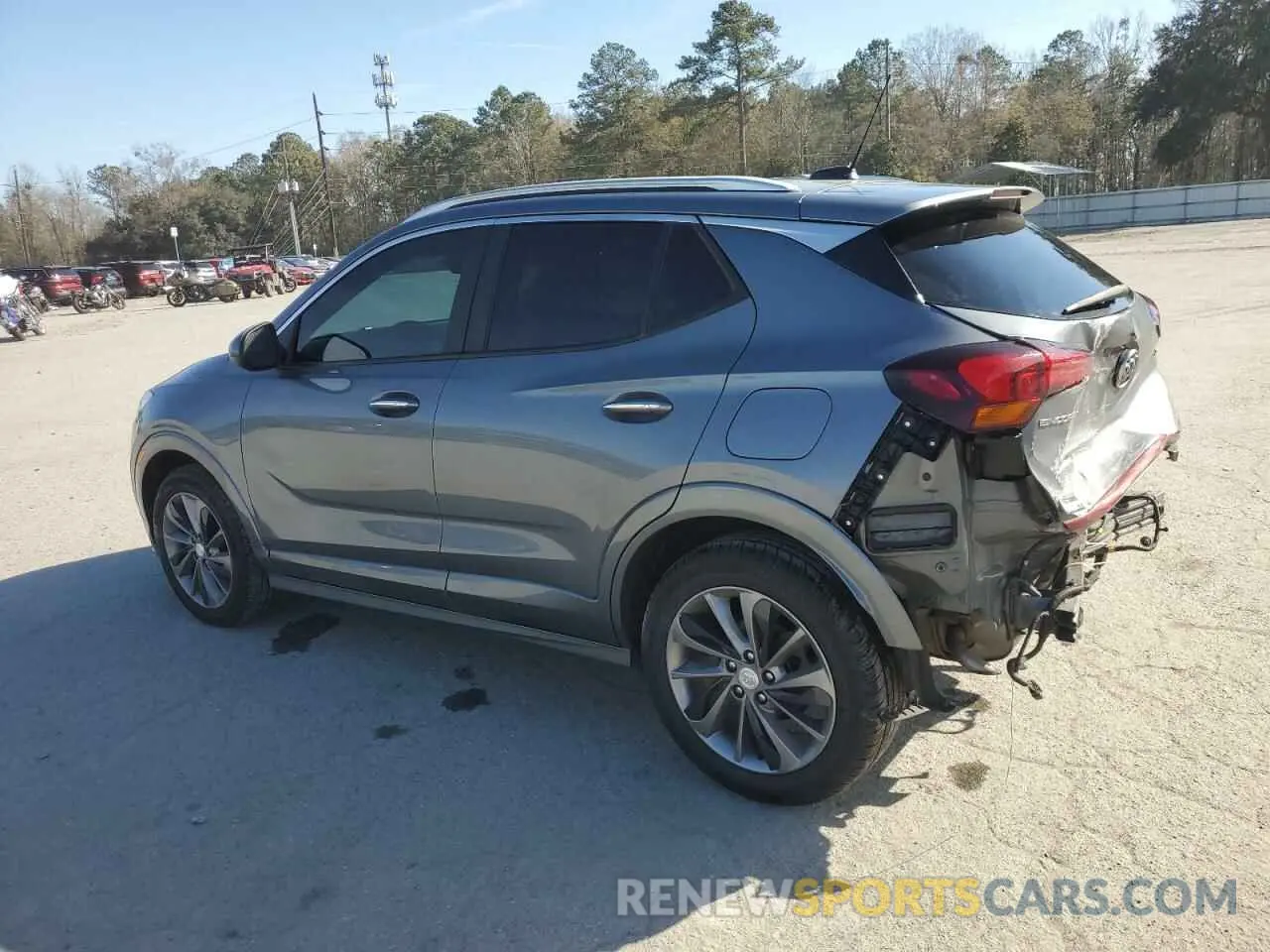 2 fotografías del automóvil dañado KL4MMDSL7NB034477 BUICK ENCORE 2022