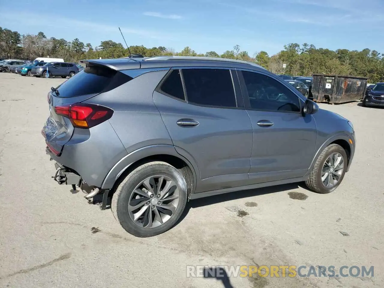 3 fotografías del automóvil dañado KL4MMDSL7NB034477 BUICK ENCORE 2022