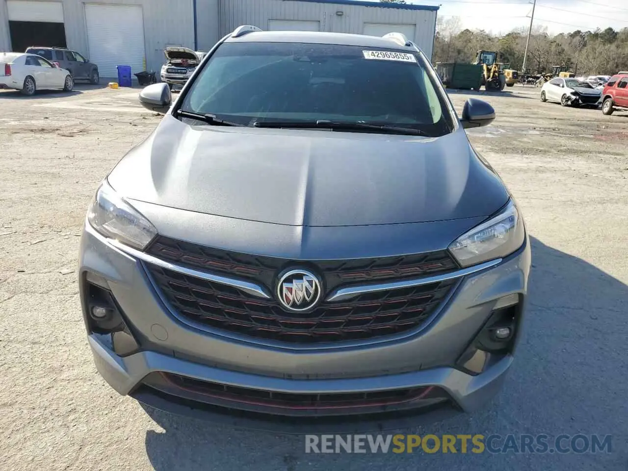 5 fotografías del automóvil dañado KL4MMDSL7NB034477 BUICK ENCORE 2022