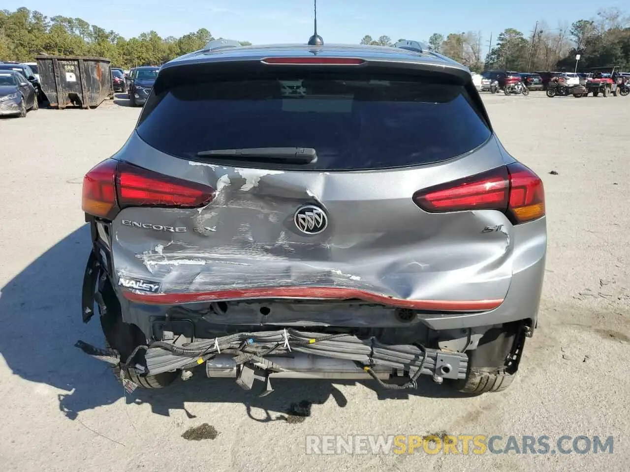 6 fotografías del automóvil dañado KL4MMDSL7NB034477 BUICK ENCORE 2022