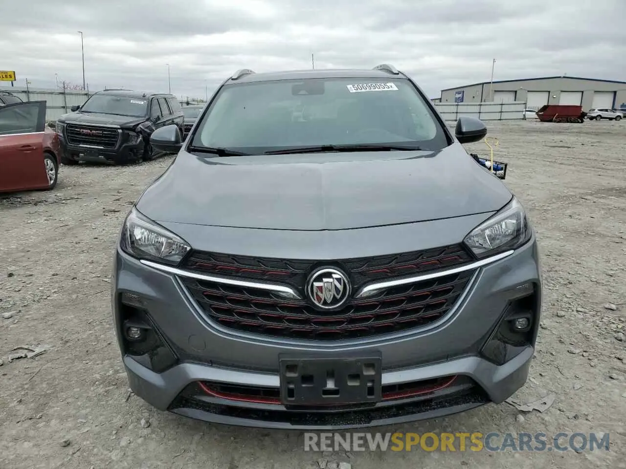 5 fotografías del automóvil dañado KL4MMDSL8NB036058 BUICK ENCORE 2022