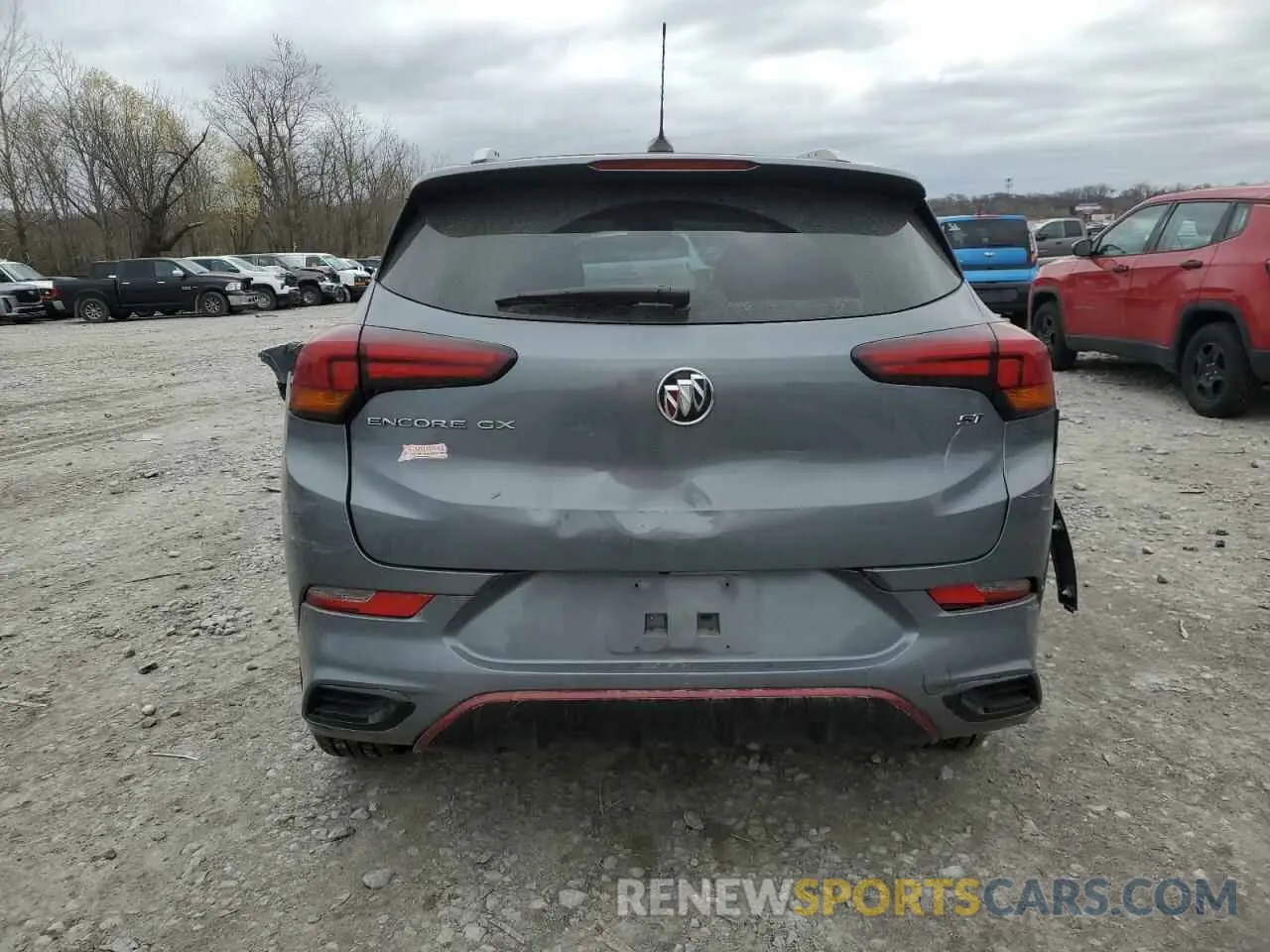 6 fotografías del automóvil dañado KL4MMDSL8NB036058 BUICK ENCORE 2022