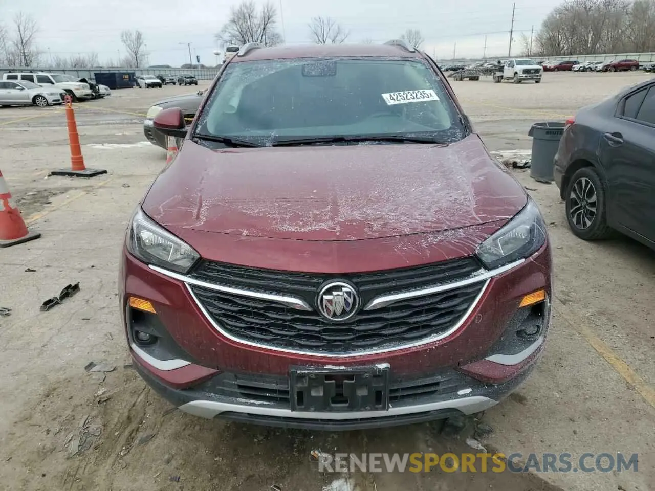 5 fotografías del automóvil dañado KL4MMDSL9NB021908 BUICK ENCORE 2022