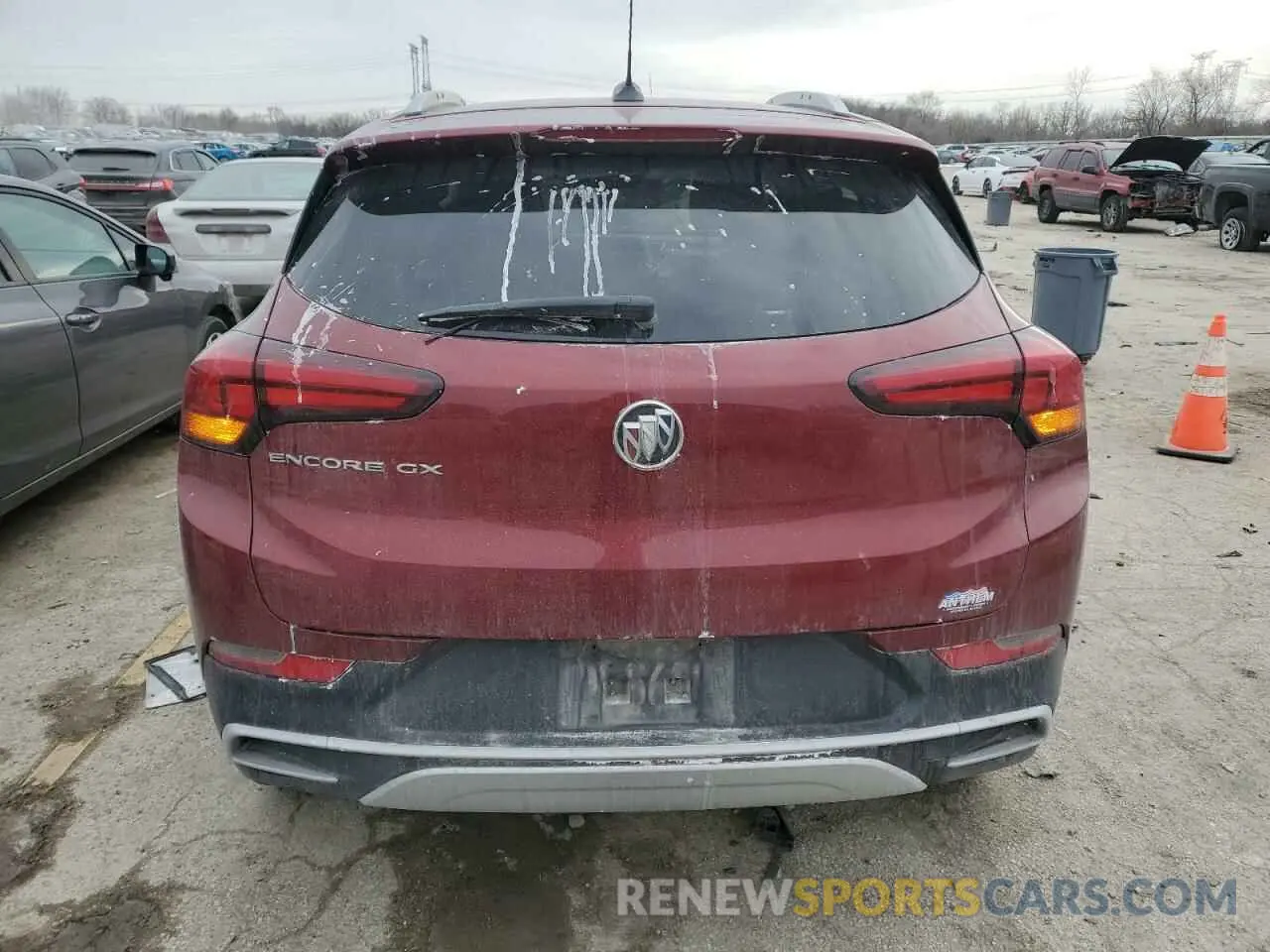 6 fotografías del automóvil dañado KL4MMDSL9NB021908 BUICK ENCORE 2022