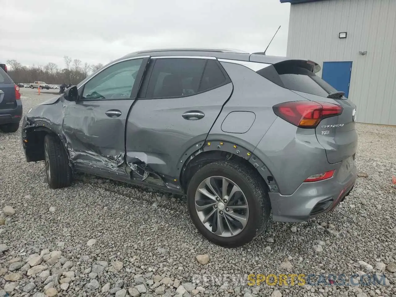 2 fotografías del automóvil dañado KL4MMDSLXNB049183 BUICK ENCORE 2022