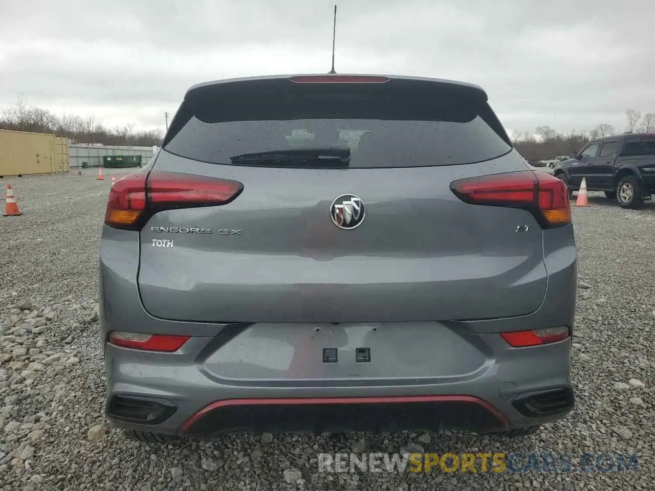 6 fotografías del automóvil dañado KL4MMDSLXNB049183 BUICK ENCORE 2022