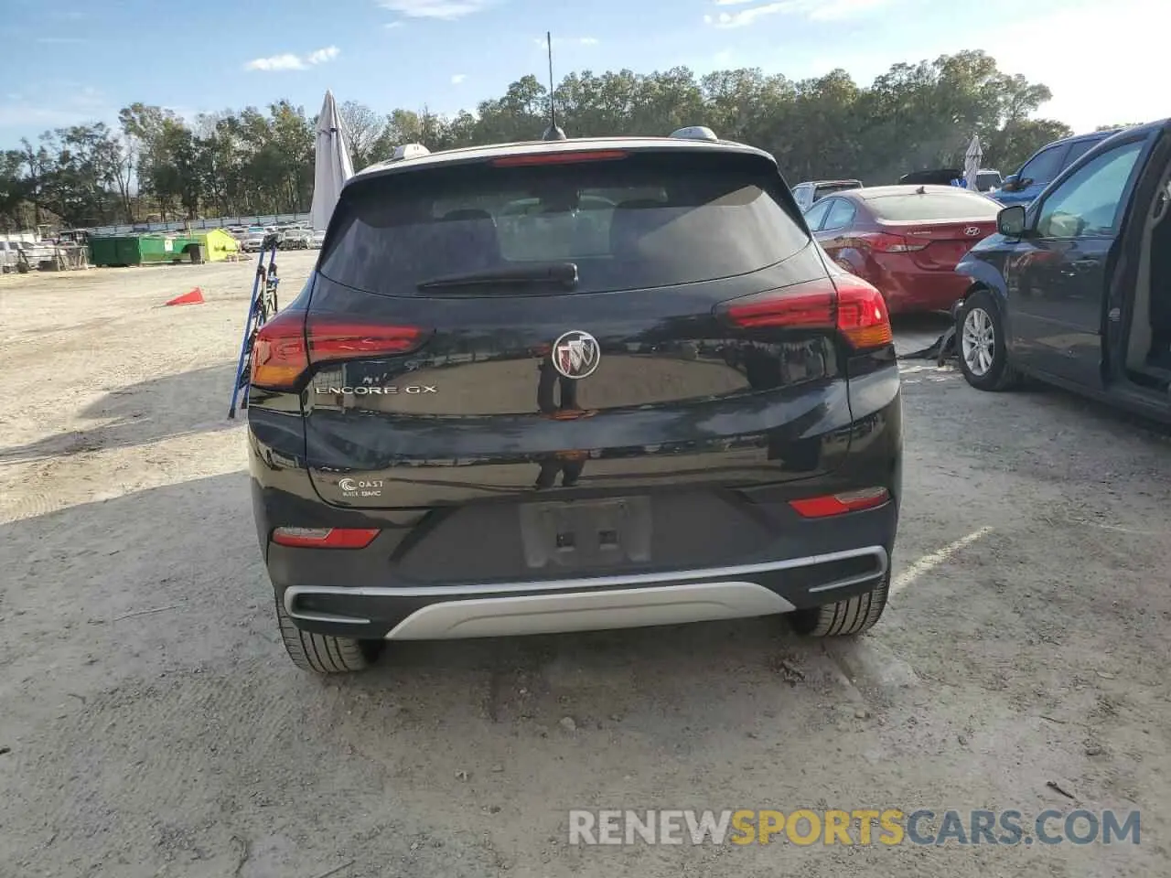 6 fotografías del automóvil dañado KL4MMDSLXNB069854 BUICK ENCORE 2022