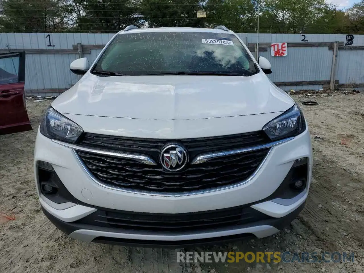 5 fotografías del automóvil dañado KL4MMESL1NB012058 BUICK ENCORE 2022