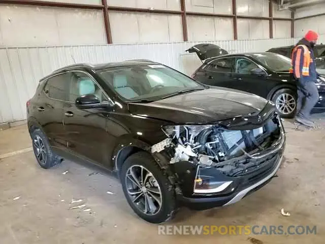 11 fotografías del automóvil dañado KL4MMESL3NB088414 BUICK ENCORE 2022