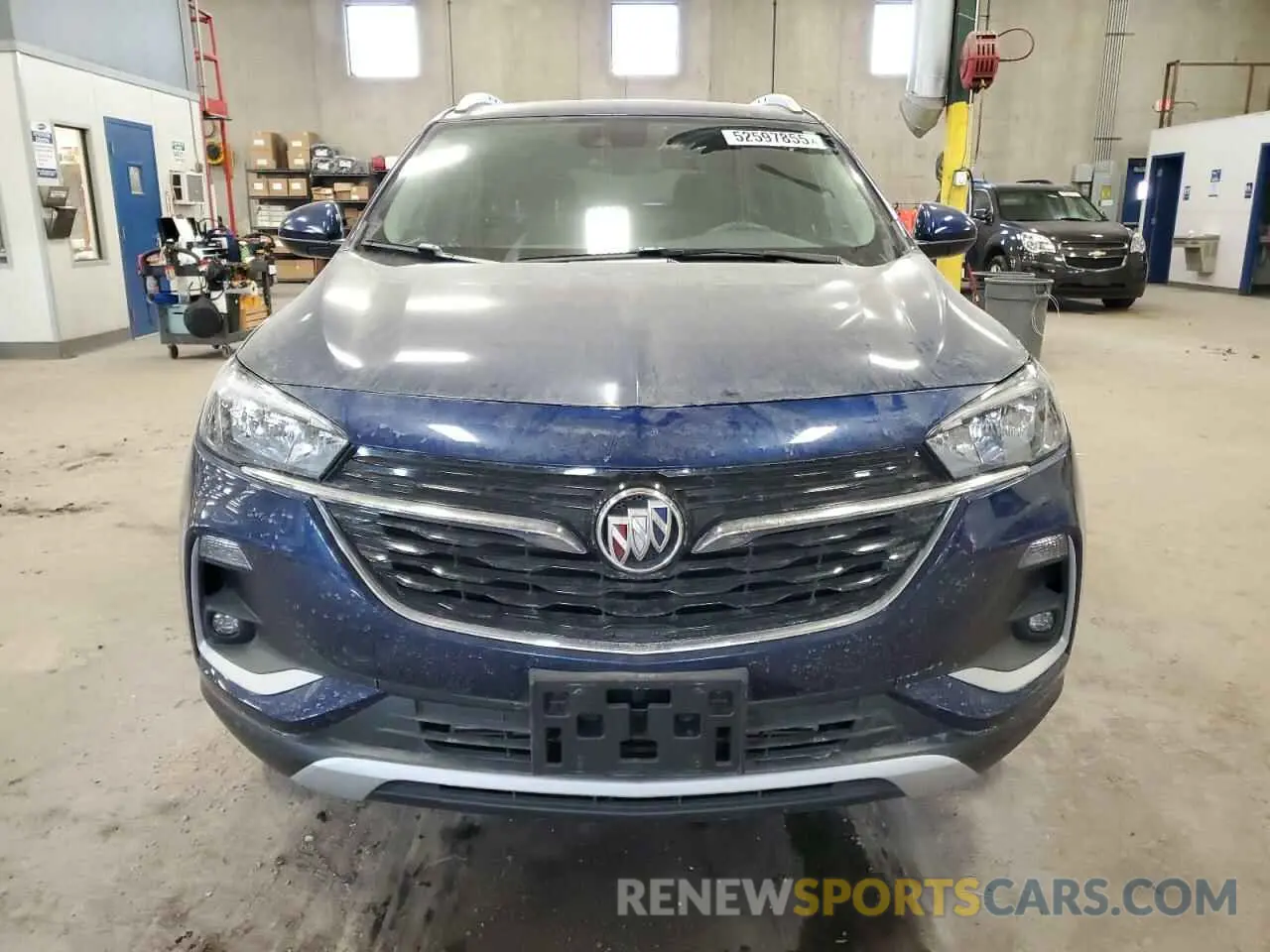 5 fotografías del automóvil dañado KL4MMESL5NB134034 BUICK ENCORE 2022