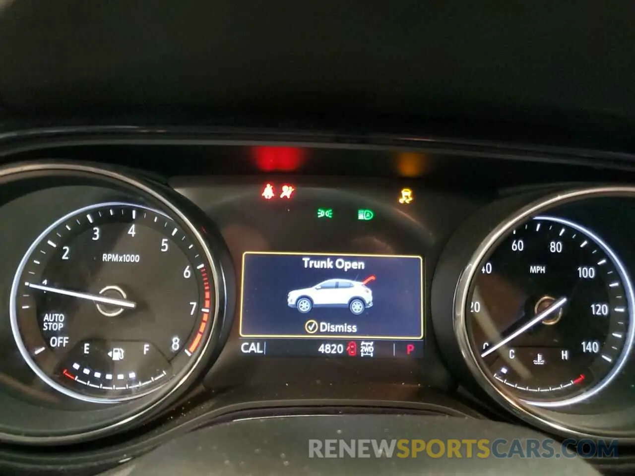 9 fotografías del automóvil dañado KL4MMESL5NB134034 BUICK ENCORE 2022