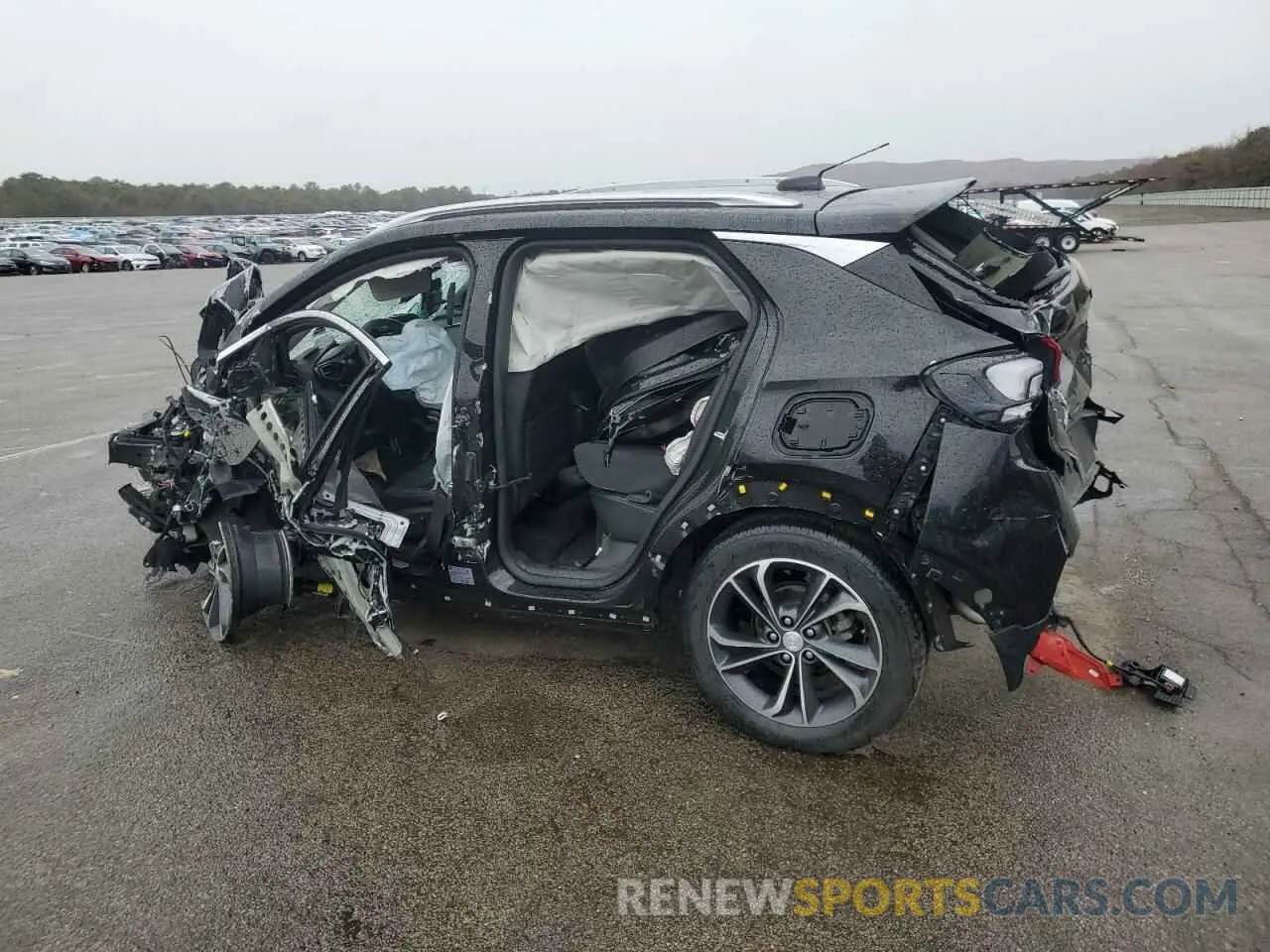 2 fotografías del automóvil dañado KL4MMESL7NB032878 BUICK ENCORE 2022