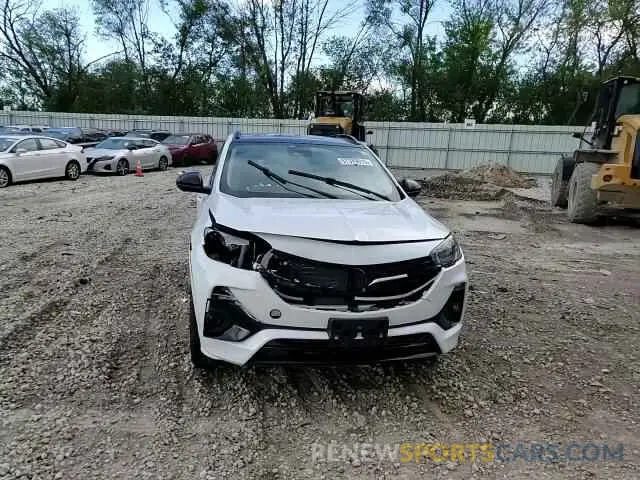 14 fotografías del automóvil dañado KL4MMESL7NB048031 BUICK ENCORE 2022