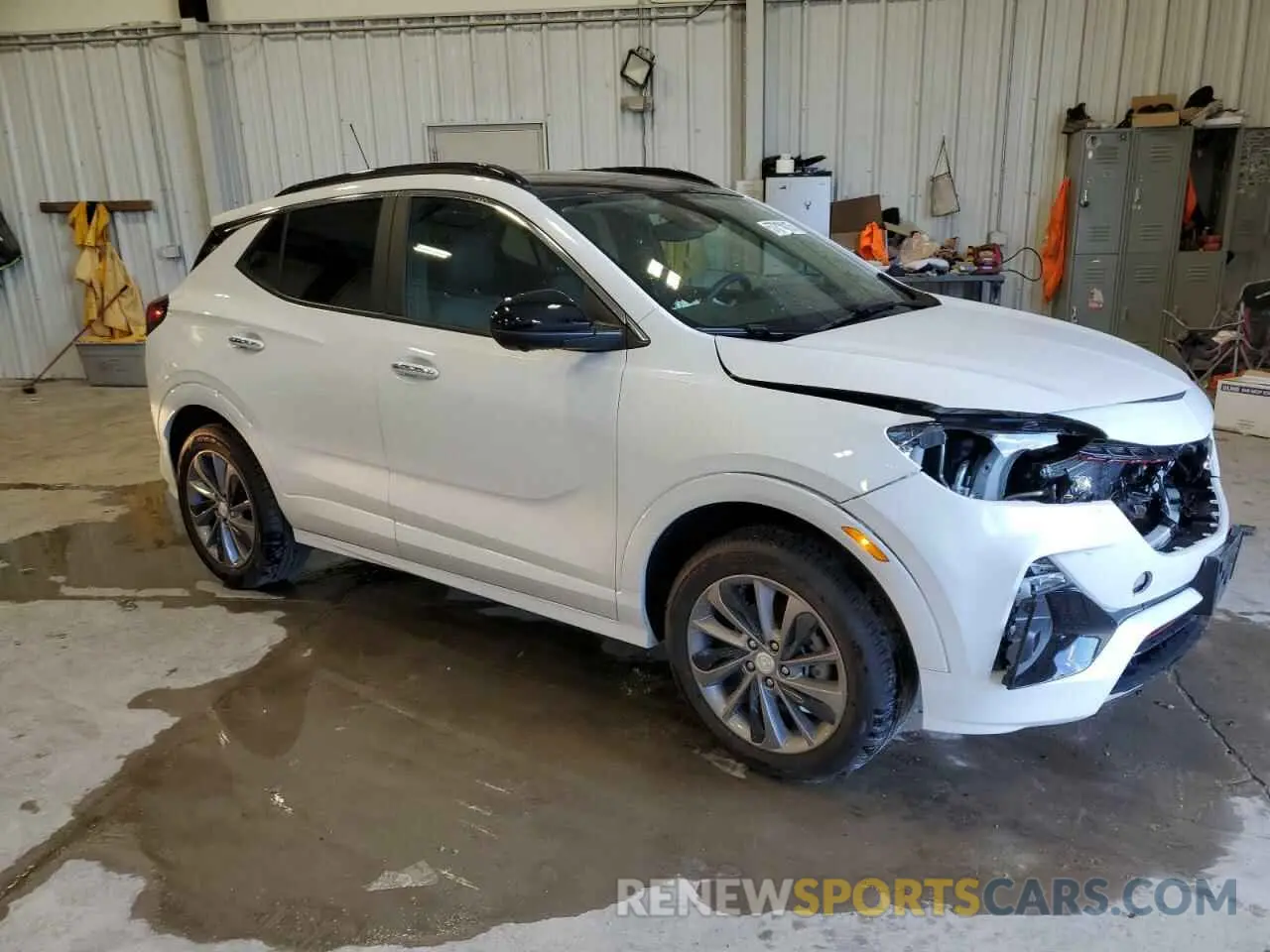 4 fotografías del automóvil dañado KL4MMESL7NB048031 BUICK ENCORE 2022