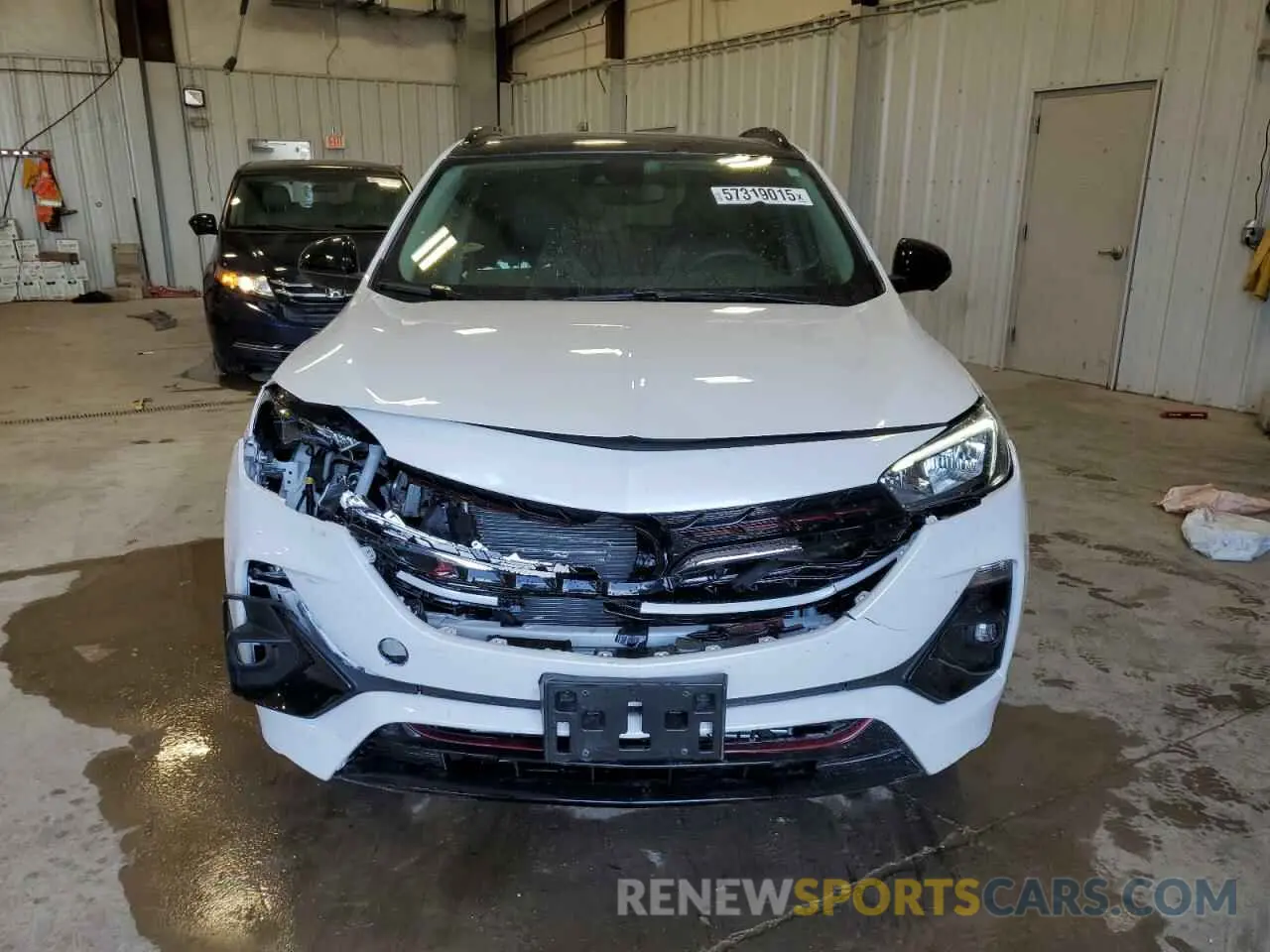 5 fotografías del automóvil dañado KL4MMESL7NB048031 BUICK ENCORE 2022