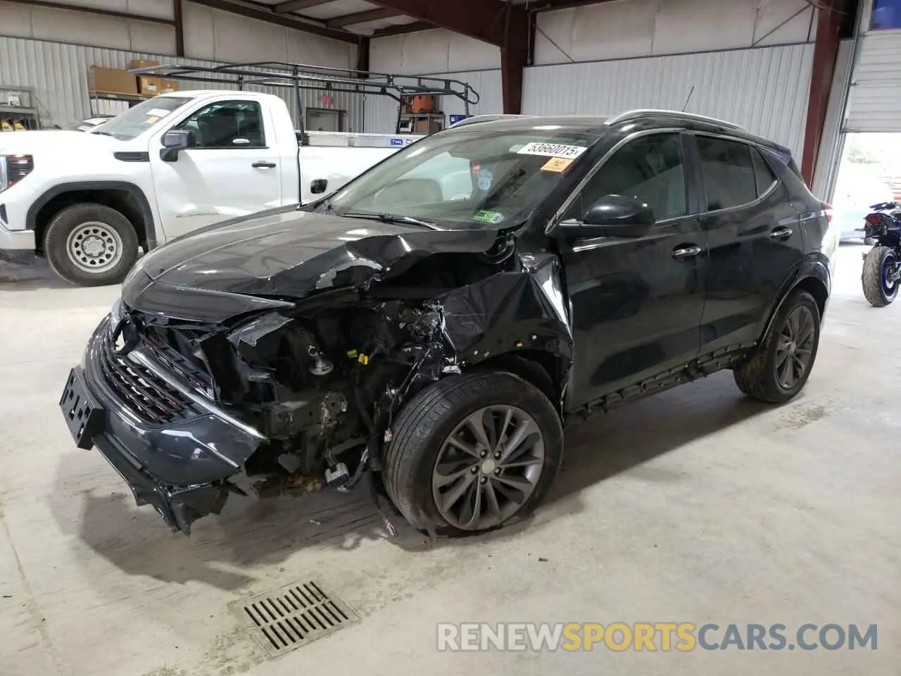 1 fotografías del automóvil dañado KL4MMESLXNB142131 BUICK ENCORE 2022