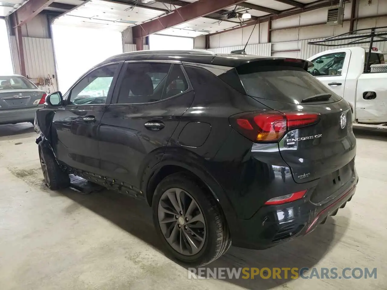 2 fotografías del automóvil dañado KL4MMESLXNB142131 BUICK ENCORE 2022