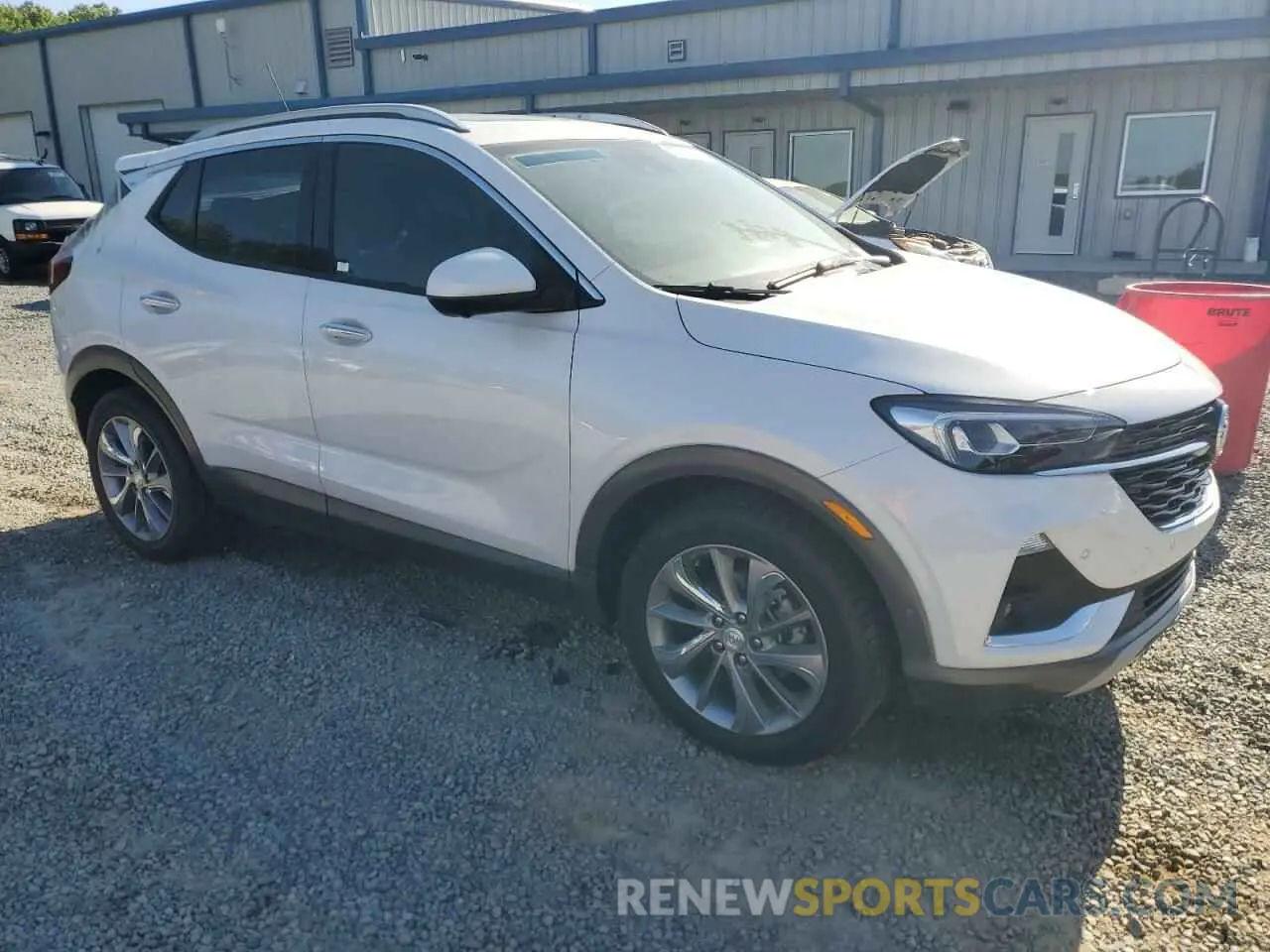 4 fotografías del automóvil dañado KL4MMFSL0NB135288 BUICK ENCORE 2022