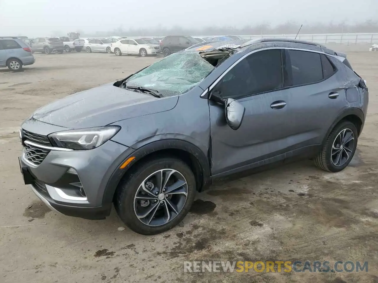 1 fotografías del automóvil dañado KL4MMFSL3NB071537 BUICK ENCORE 2022