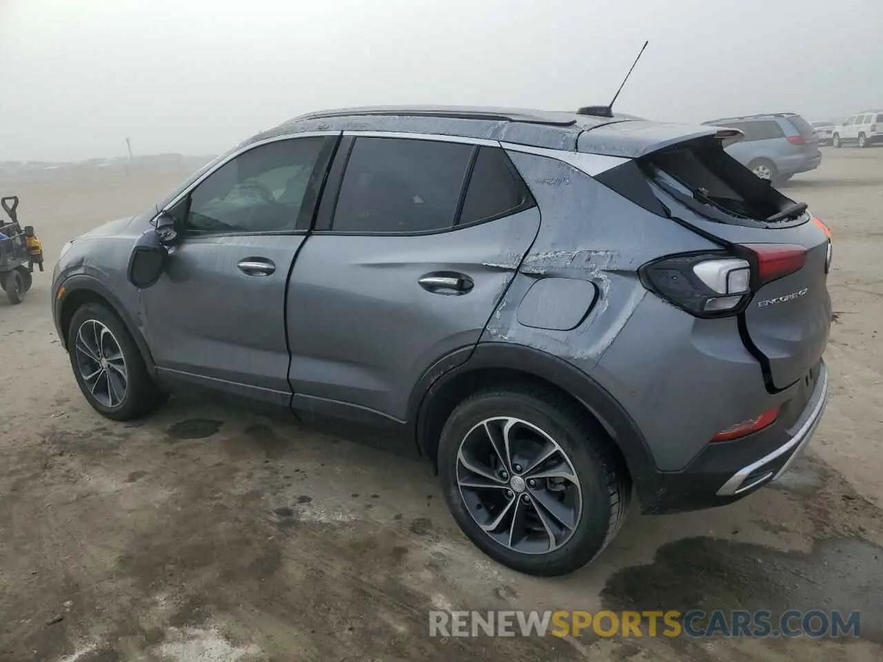 2 fotografías del automóvil dañado KL4MMFSL3NB071537 BUICK ENCORE 2022
