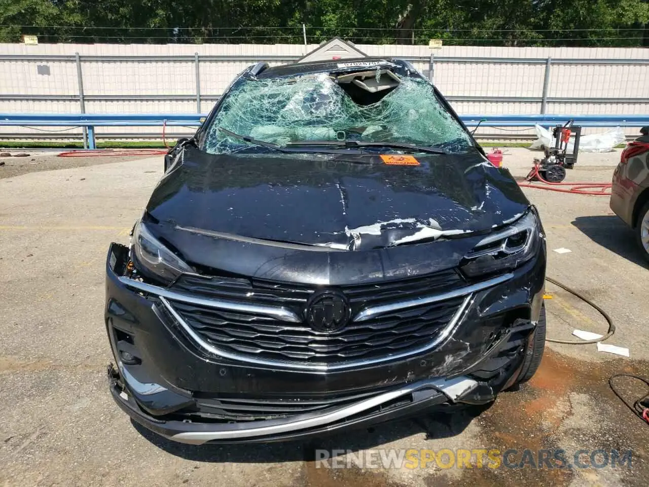 5 fotografías del automóvil dañado KL4MMFSL4NB102214 BUICK ENCORE 2022