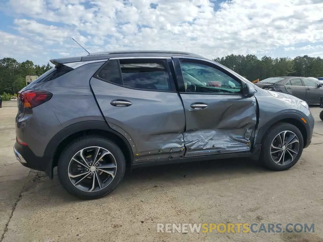 3 fotografías del automóvil dañado KL4MMFSL6NB007959 BUICK ENCORE 2022