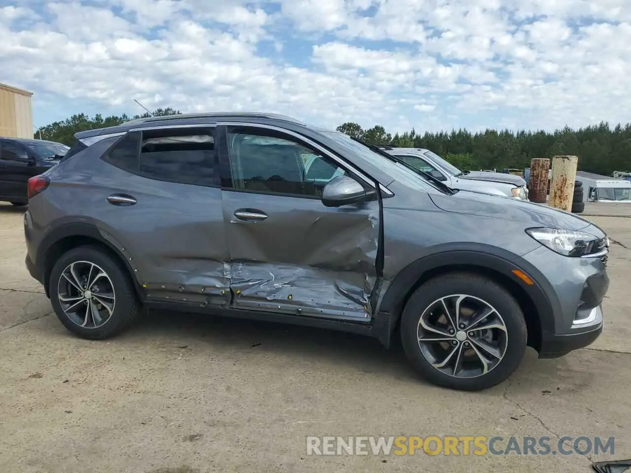 4 fotografías del automóvil dañado KL4MMFSL6NB007959 BUICK ENCORE 2022
