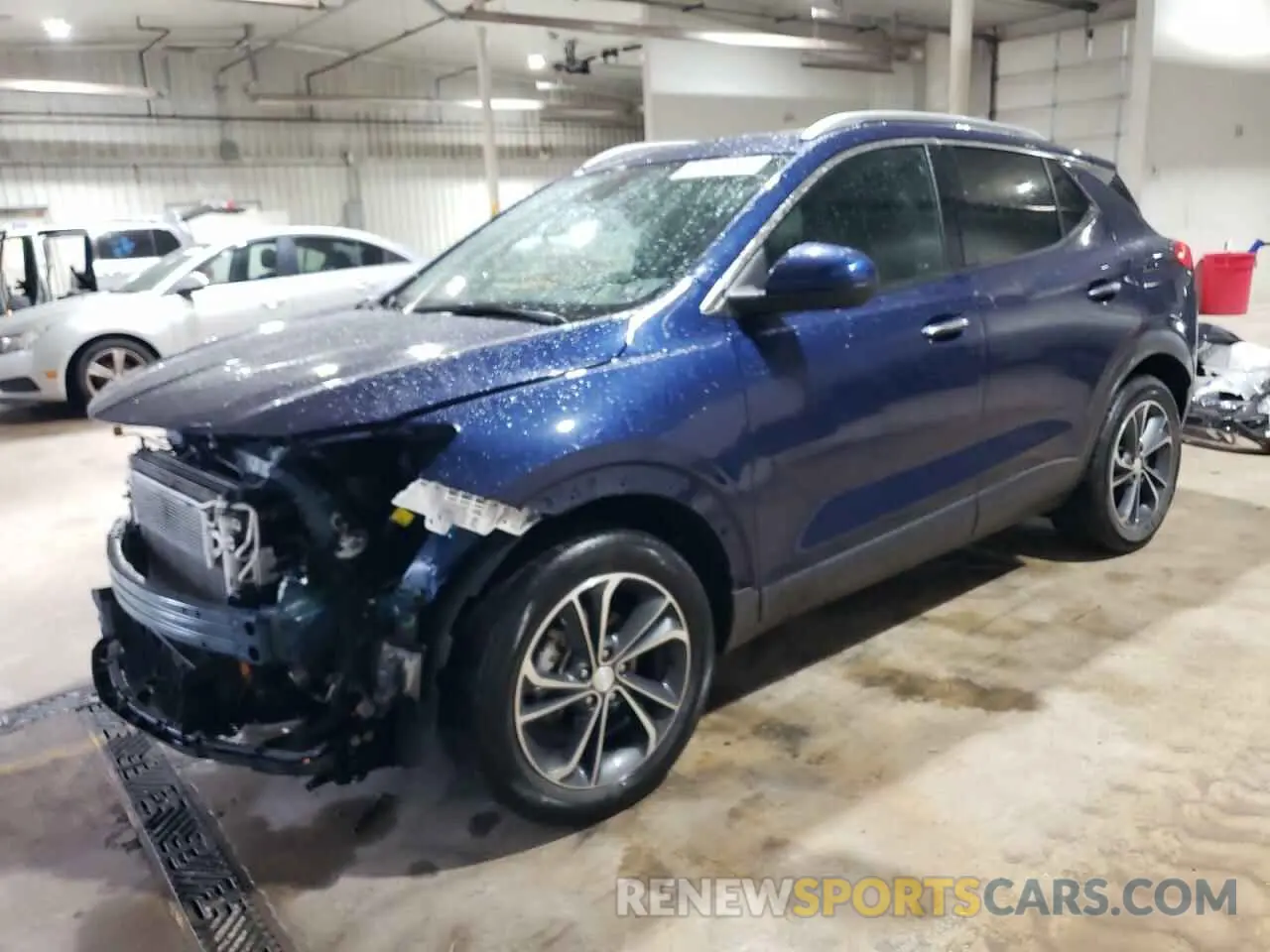 1 fotografías del automóvil dañado KL4MMFSL6NB106457 BUICK ENCORE 2022
