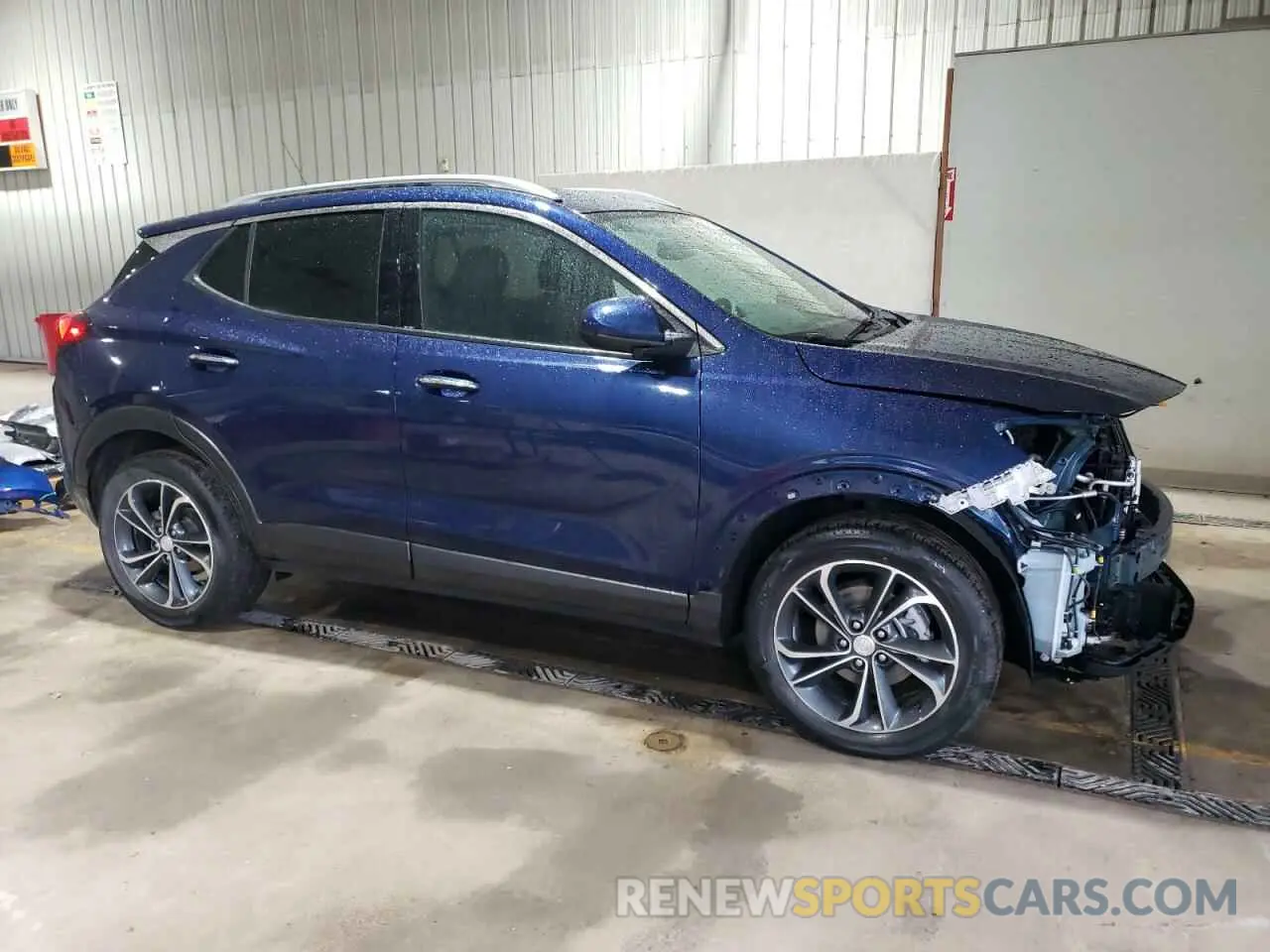 4 fotografías del automóvil dañado KL4MMFSL6NB106457 BUICK ENCORE 2022