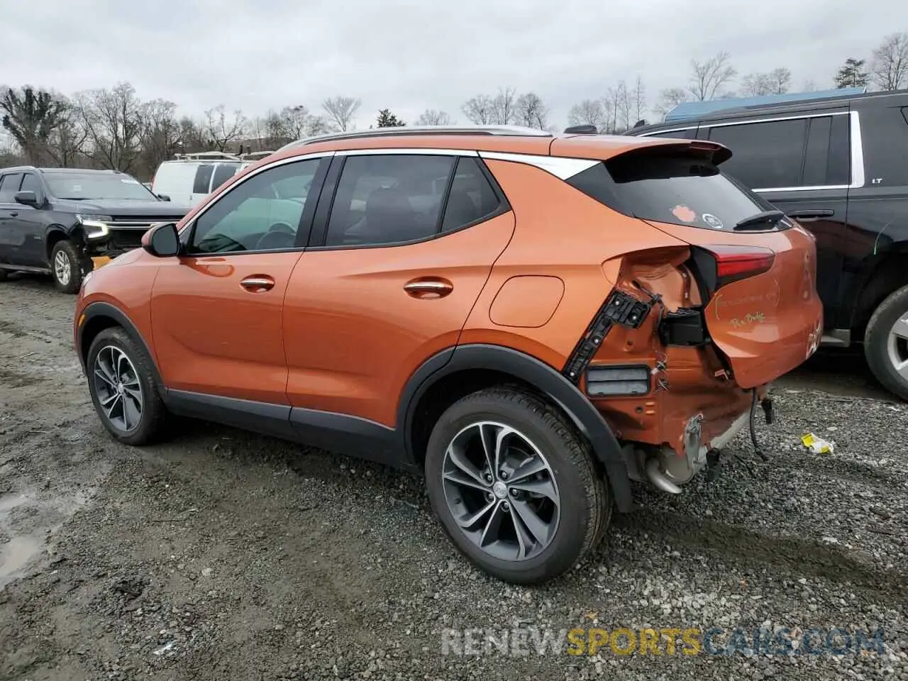 2 fotografías del automóvil dañado KL4MMFSL9NB021080 BUICK ENCORE 2022