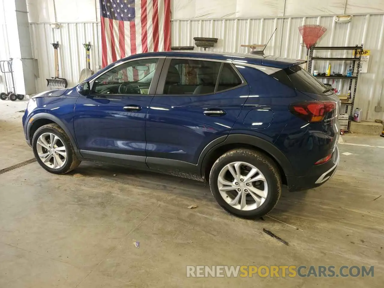 2 fotografías del automóvil dañado KL4MMBS22PB014829 BUICK ENCORE 2023