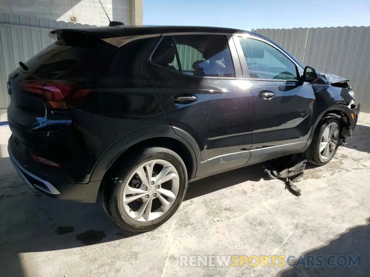 3 fotografías del automóvil dañado KL4MMBS23PB089975 BUICK ENCORE 2023