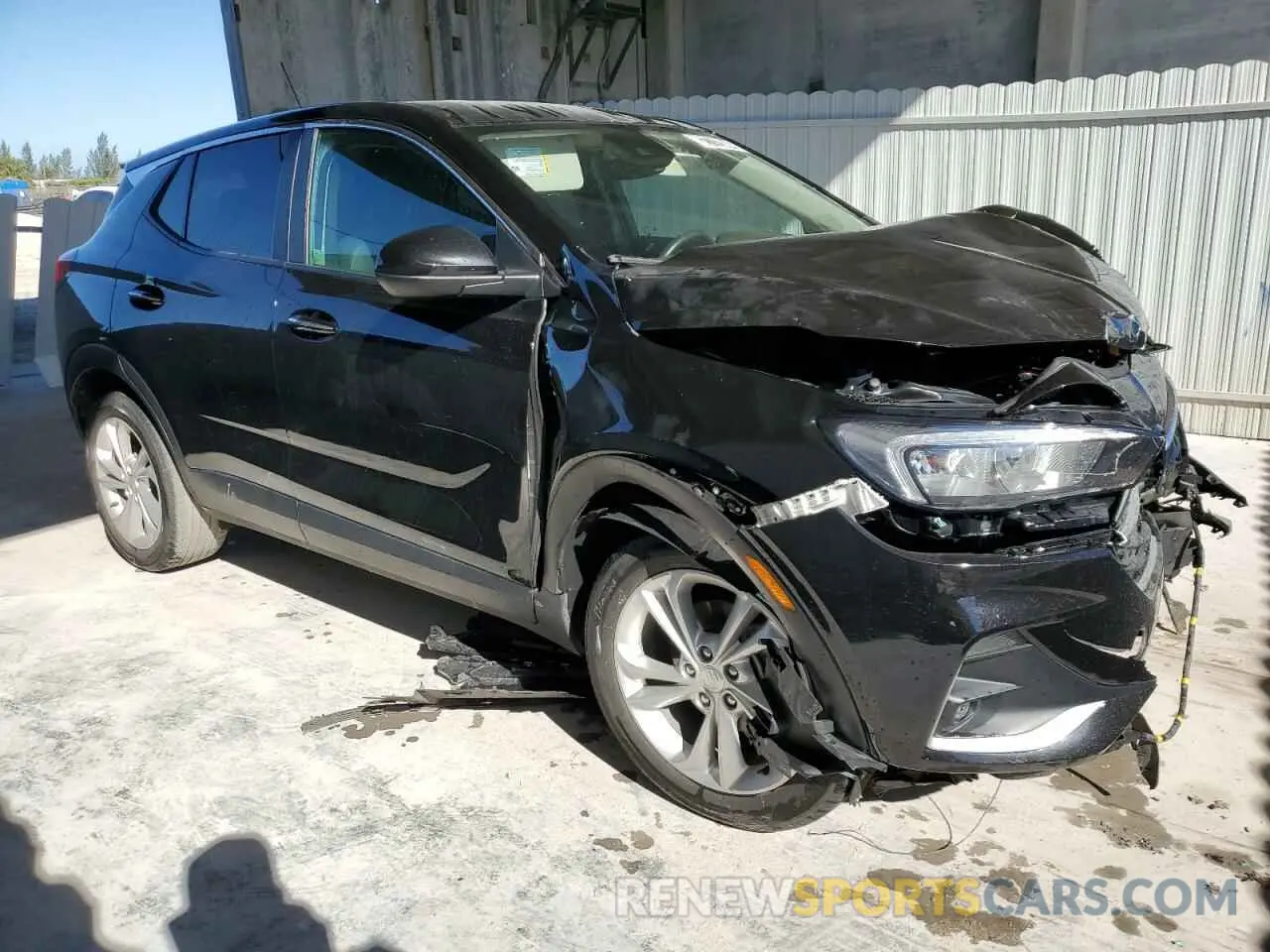 4 fotografías del automóvil dañado KL4MMBS23PB089975 BUICK ENCORE 2023
