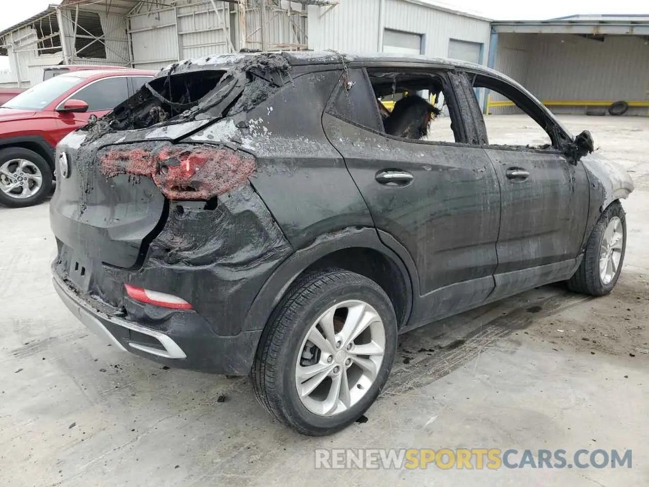3 fotografías del automóvil dañado KL4MMBS23PB154193 BUICK ENCORE 2023