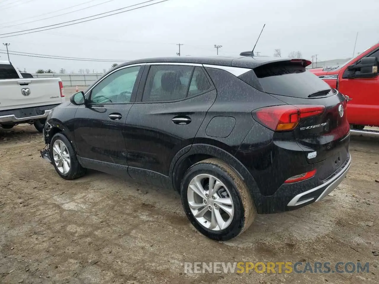 2 fotografías del automóvil dañado KL4MMBS24PB127603 BUICK ENCORE 2023