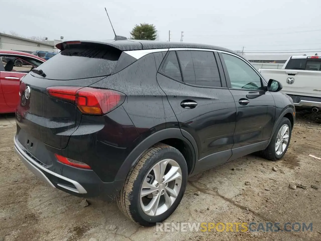 3 fotografías del automóvil dañado KL4MMBS24PB127603 BUICK ENCORE 2023
