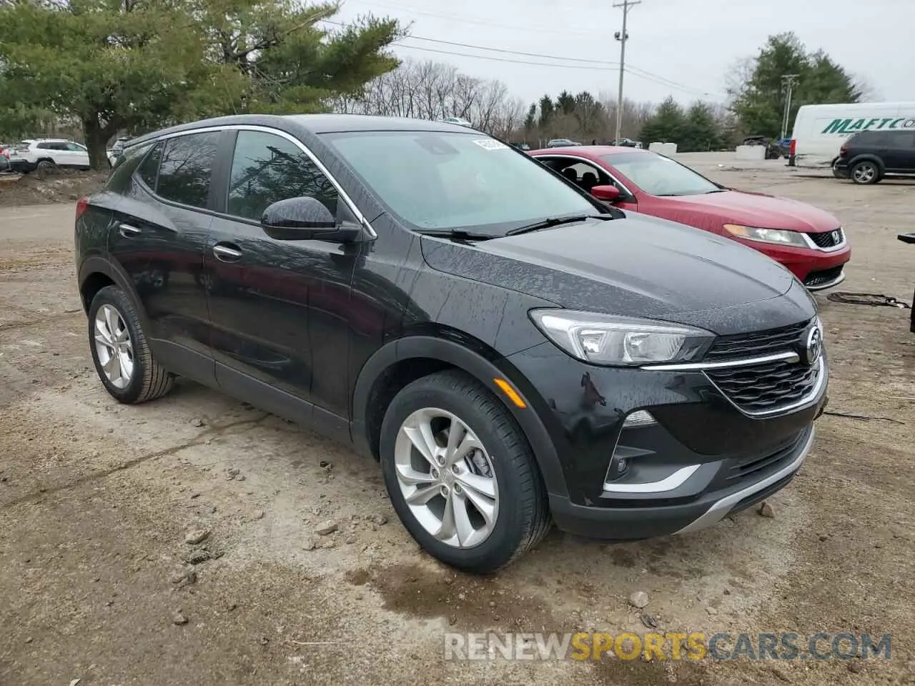 4 fotografías del automóvil dañado KL4MMBS24PB127603 BUICK ENCORE 2023
