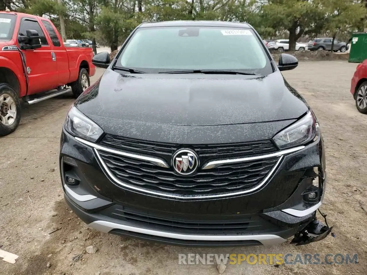 5 fotografías del automóvil dañado KL4MMBS24PB127603 BUICK ENCORE 2023