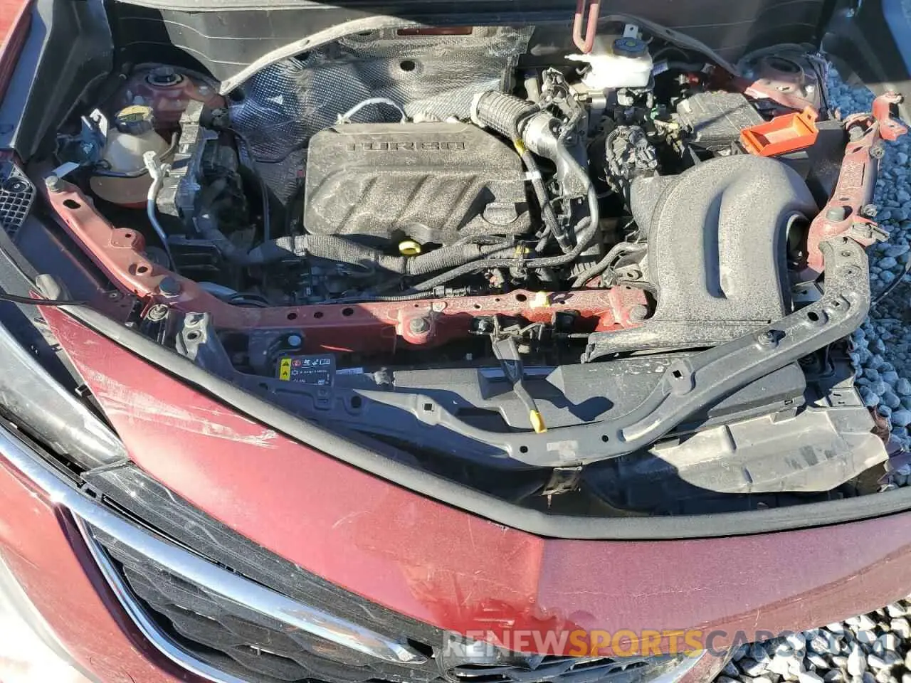 13 fotografías del automóvil dañado KL4MMBS25PB082414 BUICK ENCORE 2023