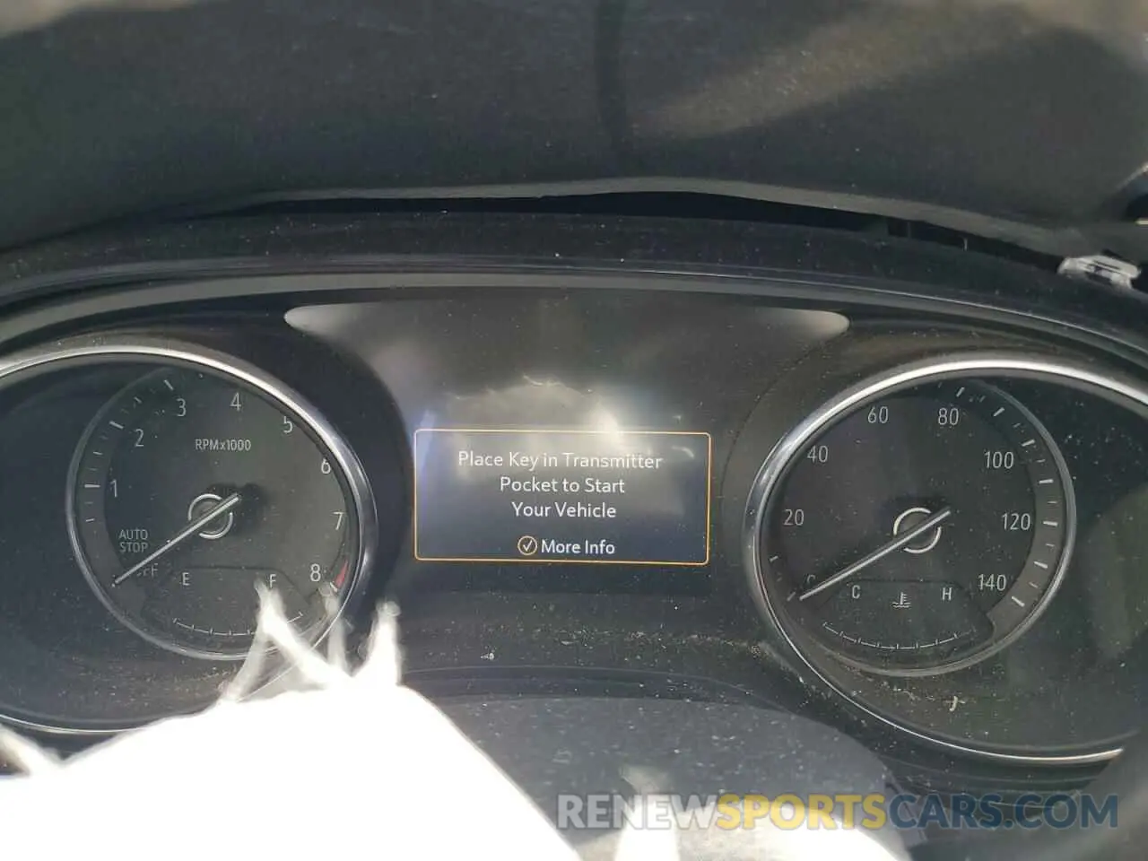 9 fotografías del automóvil dañado KL4MMBS25PB082414 BUICK ENCORE 2023