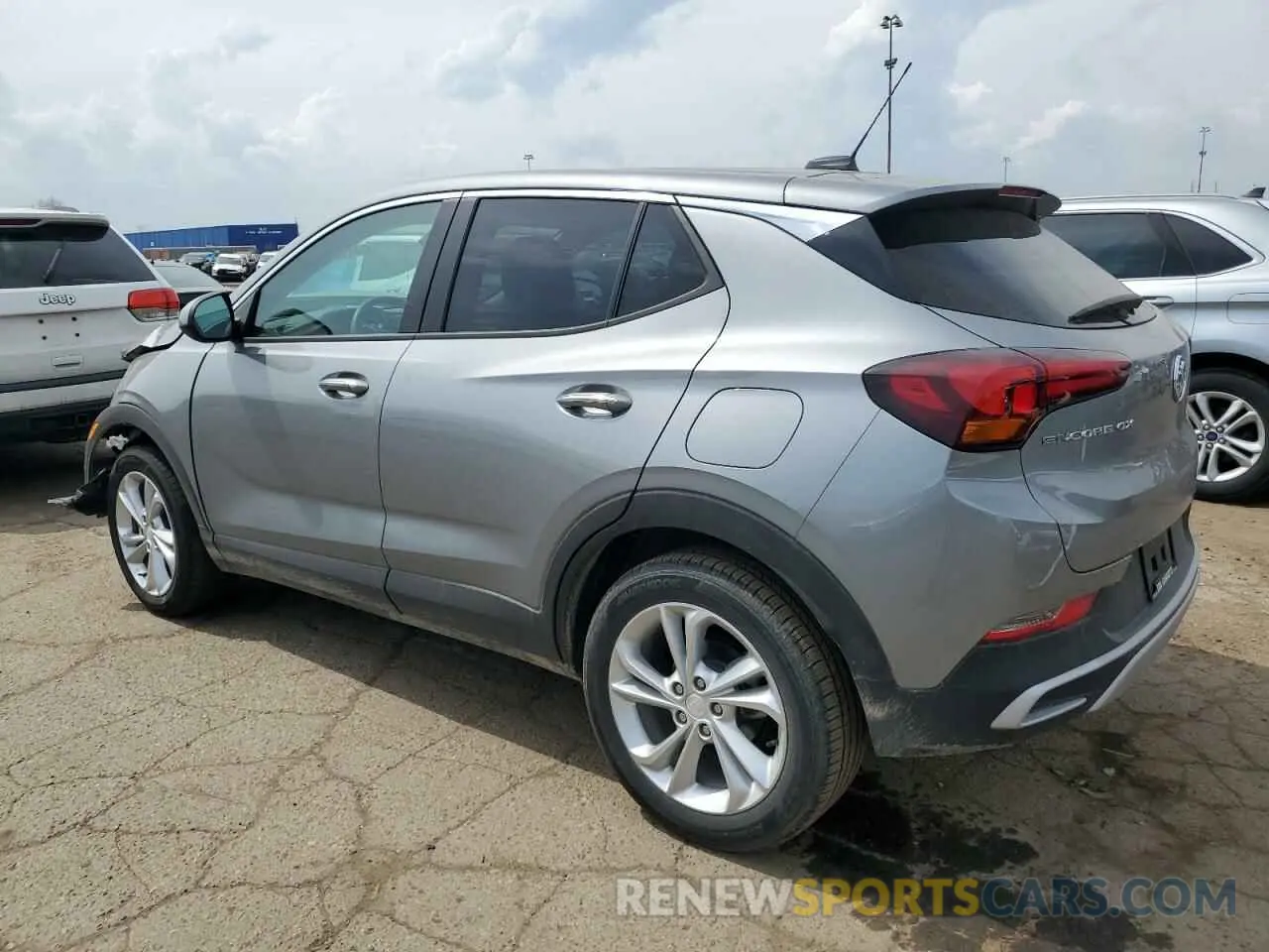 2 fotografías del automóvil dañado KL4MMBS26PB049258 BUICK ENCORE 2023