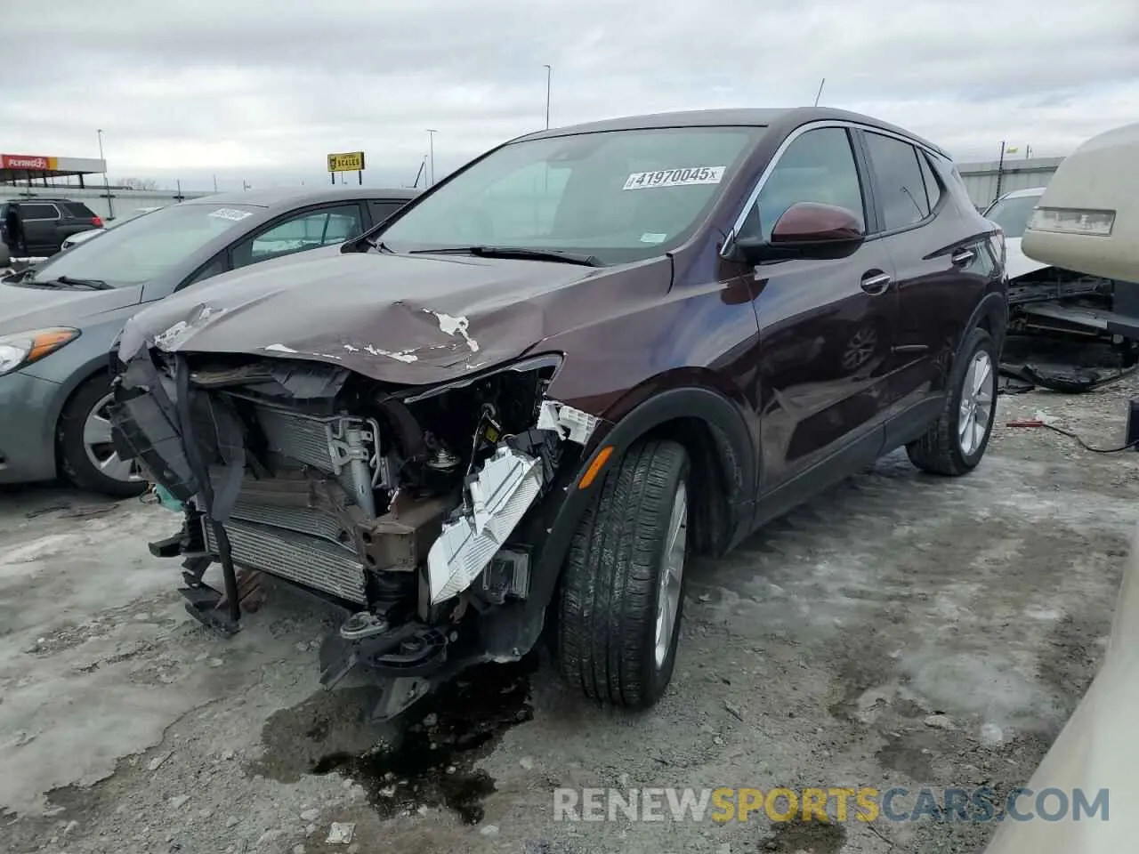 1 fotografías del automóvil dañado KL4MMBS26PB136531 BUICK ENCORE 2023