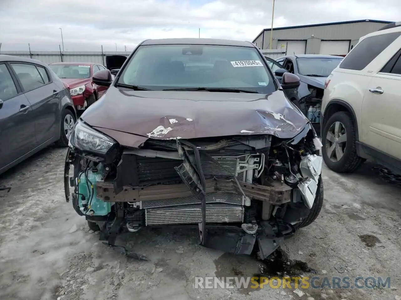 5 fotografías del automóvil dañado KL4MMBS26PB136531 BUICK ENCORE 2023